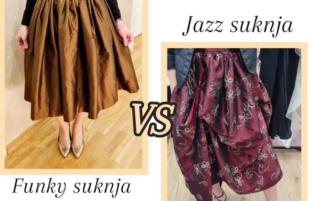 Funky vs jazz suknja